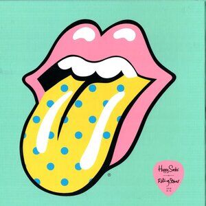 Rolling Stones - Happy Socks - 6 Pair Box - New/Sealed - Very Cool!